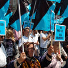 Protesters at the 2010 anti-nuclear protest in Istanbul, Turkey