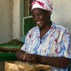A pigeonpea farmer