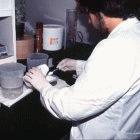 Argentinean researcher studying the genetics of the parasite that causes Chagas disease