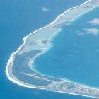 Atolls such as this one in French Polynesia are at risk of disappearing due to rising sea levels