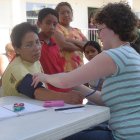 Blood pressure reading