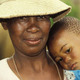 Woman and child from Botswana