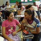 Escolares brasileños