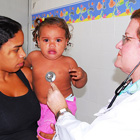 Control médico pediátrico en Brasil 