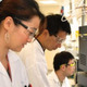 Chinese researchers in a laboratory