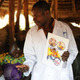 A health worker in Africa