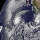 Cyclones over the Pacific