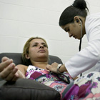 Paciente en tratamiento para dengue