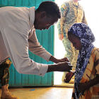 Deworming clinic, East Africa