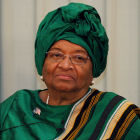 Liberian president, Ellen Johnson Sirleaf
