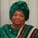 Liberian president, Ellen Johnson Sirleaf