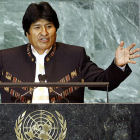 Evo Morales, Bolivian president