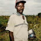 A farmer in Africa