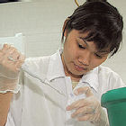 A Filipino researcher
