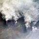 Incendios en la ribera del río Xingú, Brasil 