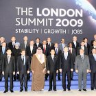 Heads of the G20 delegations at the beginning of the summit