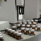 GC vials in autosampler