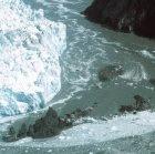Melting glacier