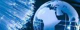 A globe with internet cables - Shutterstock