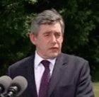 British prime minister Gordon Brown