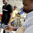 Mobile phone use in Haiti 2010
