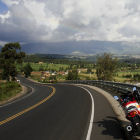 A highway in Ecuador