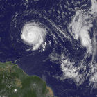 A cyclone over the Atlantic