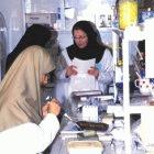 Iranian scientists discussing research on immunology