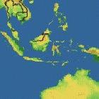 Indonesia lies on the edge of three tectonic plates
