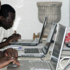 Internet users in Africa