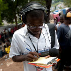 Journalist in Haiti