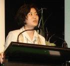 Kim Hee Won at the World Conference of Science Journalists