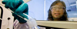 Chemical lab worker, China - Flickr/Novartis AG