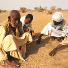 Men in the Sahel region, Africa