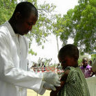 Meningitis vaccinations, West Africa