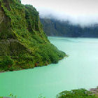 A mountain in the Philippines