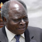 Kenyan president Mwai Kibaki