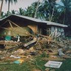 School building carried 65 metres by tsunami that hit Papua New Guinea in 1998
