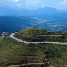 Landscape and road, Nepal