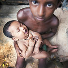 Newborn baby in Dhaka