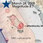 The 28 March earthquake struck north of Nias island