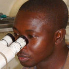 Nigerian lab technician