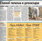 El etanol como biocombustible fue noticia en O Dia, en el 18 de marzo