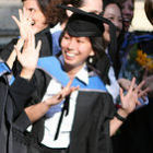 A student graduating from Oxford