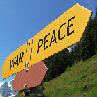 A road sign