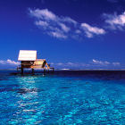 Pearl farm in Tahiti, French Polynesia