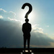 Figure with a question mark