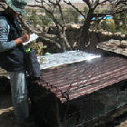 Researcher in Peru