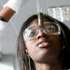 Lab researcher