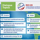 Página web Rio+20 Dialogue 